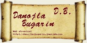 Danojla Bugarin vizit kartica